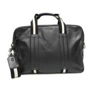 Pre-owned Leather shoulder-bags Bally Pre-owned , Black , Heren