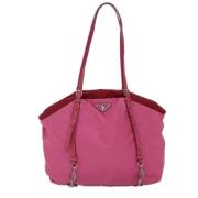 Pre-owned Nylon prada-bags Prada Vintage , Pink , Dames