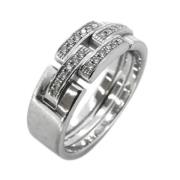 Pre-owned White Gold rings Cartier Vintage , Gray , Dames