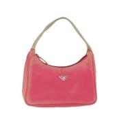 Pre-owned Nylon prada-bags Prada Vintage , Pink , Dames