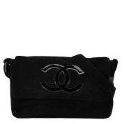 Pre-owned Fabric chanel-bags Chanel Vintage , Black , Dames