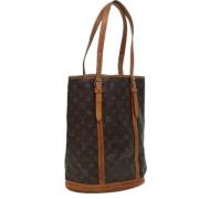 Pre-owned Canvas louis-vuitton-bags Louis Vuitton Vintage , Brown , Da...