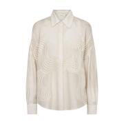 Muse Blouse Lange Mouw Shirt Copenhagen Muse , Beige , Dames