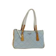 Pre-owned Nylon prada-bags Prada Vintage , Blue , Dames