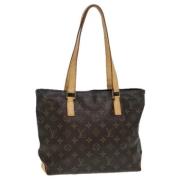 Pre-owned Canvas totes Louis Vuitton Vintage , Brown , Dames