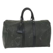 Pre-owned Canvas louis-vuitton-bags Louis Vuitton Vintage , Black , Da...