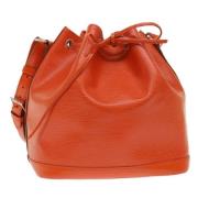 Pre-owned Leather louis-vuitton-bags Louis Vuitton Vintage , Orange , ...