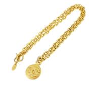 Pre-owned Metal chanel-jewelry Chanel Vintage , Yellow , Dames