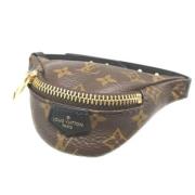 Pre-owned Fabric bracelets Louis Vuitton Vintage , Brown , Dames