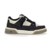 Zwarte Leren Heren Sneakers Represent , Black , Heren