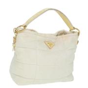 Pre-owned Nylon prada-bags Prada Vintage , Beige , Dames