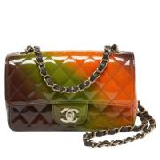 Pre-owned Leather chanel-bags Chanel Vintage , Multicolor , Dames