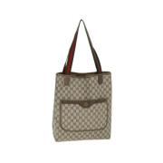 Pre-owned Plastic gucci-bags Gucci Vintage , Beige , Dames