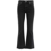 Jeans Flare: Denim blauw 7 For All Mankind , Black , Dames