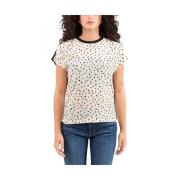 Dames korte mouw blouse Max Mara , White , Dames