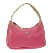 Pre-owned Nylon prada-bags Prada Vintage , Pink , Dames