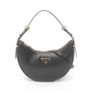 Pre-owned Leather prada-bags Prada Vintage , Black , Dames