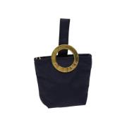 Pre-owned Nylon celine-bags Celine Vintage , Blue , Dames