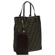 Pre-owned Canvas totes Fendi Vintage , Brown , Dames