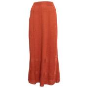 Pre-owned Knit bottoms Missoni Pre-owned , Orange , Dames