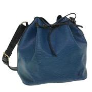 Pre-owned Leather louis-vuitton-bags Louis Vuitton Vintage , Blue , Da...