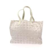 Pre-owned Fabric chanel-bags Chanel Vintage , Beige , Dames