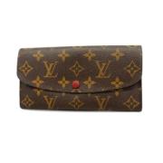 Pre-owned Fabric wallets Louis Vuitton Vintage , Brown , Dames