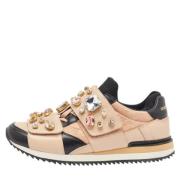 Pre-owned Fabric sneakers Dolce & Gabbana Pre-owned , Beige , Dames