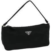 Pre-owned Nylon prada-bags Prada Vintage , Black , Dames