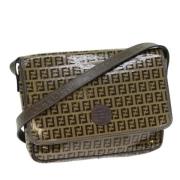 Pre-owned Canvas fendi-bags Fendi Vintage , Brown , Dames