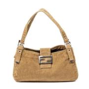 Pre-owned Canvas totes Fendi Vintage , Beige , Dames