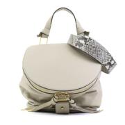 Pre-owned Leather handbags Bally Pre-owned , Beige , Dames