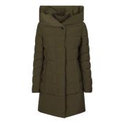 Stijlvolle Parka voor Buitenshuis Avonturen Woolrich , Green , Dames