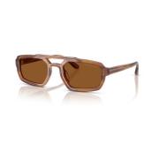 Bruine Zonnebril EA 4240U Emporio Armani , Brown , Heren