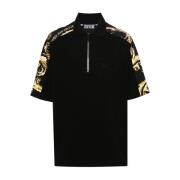 Zwarte T-shirts en Polos ***cv Versace Jeans Couture , Black , Heren