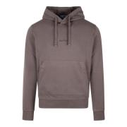 Logo Hoodie Katoenen Hoodie Fw24 Stone Island , Gray , Heren