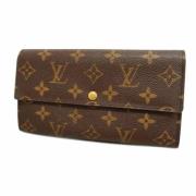 Pre-owned Fabric wallets Louis Vuitton Vintage , Brown , Dames