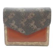 Pre-owned Canvas wallets Coach Pre-owned , Brown , Dames