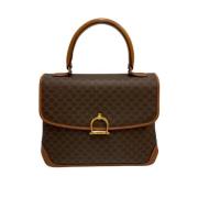 Pre-owned Leather celine-bags Celine Vintage , Brown , Dames