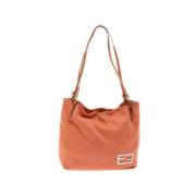 Pre-owned Nylon fendi-bags Fendi Vintage , Orange , Dames