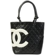 Pre-owned Fabric chanel-bags Chanel Vintage , Black , Dames