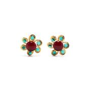 Pre-owned Metal earrings Chanel Vintage , Multicolor , Dames