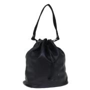 Pre-owned Leather prada-bags Prada Vintage , Black , Dames