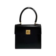 Pre-owned Leather celine-bags Celine Vintage , Black , Dames