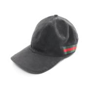 Pre-owned Fabric hats Gucci Vintage , Black , Dames