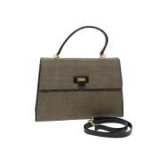 Pre-owned Plastic fendi-bags Fendi Vintage , Brown , Dames