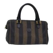 Pre-owned Canvas fendi-bags Fendi Vintage , Brown , Dames