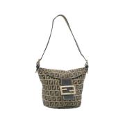 Pre-owned Canvas fendi-bags Fendi Vintage , Blue , Dames