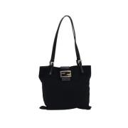 Pre-owned Nylon fendi-bags Fendi Vintage , Black , Dames