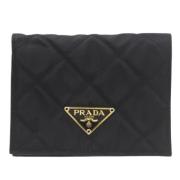 Pre-owned Fabric wallets Prada Vintage , Black , Dames